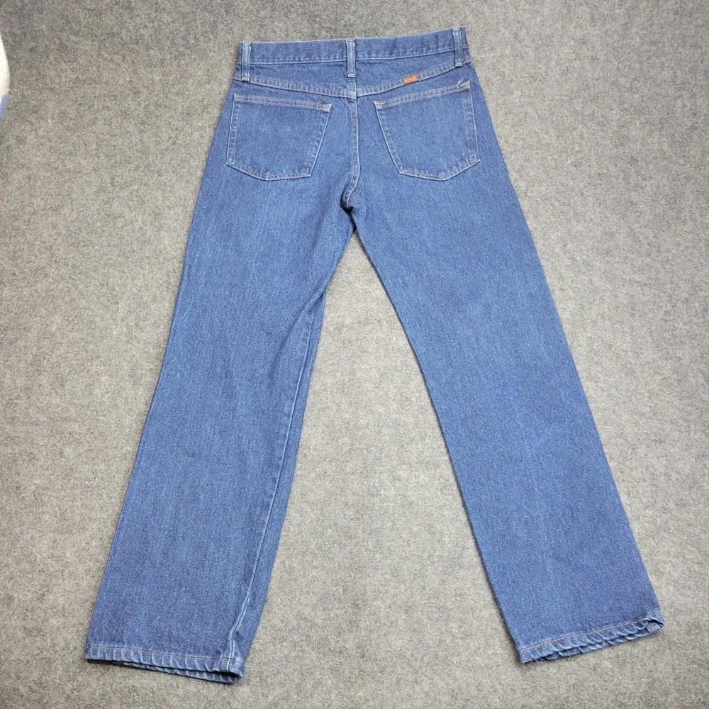 Rustler Jeans Mens 32x30 Blue Denim Stretch Boho Streetwear Grunge Americana